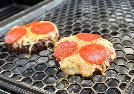 Grilled Pizza Burger
