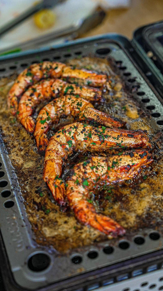 Cajun Garlic Tiger Prawns