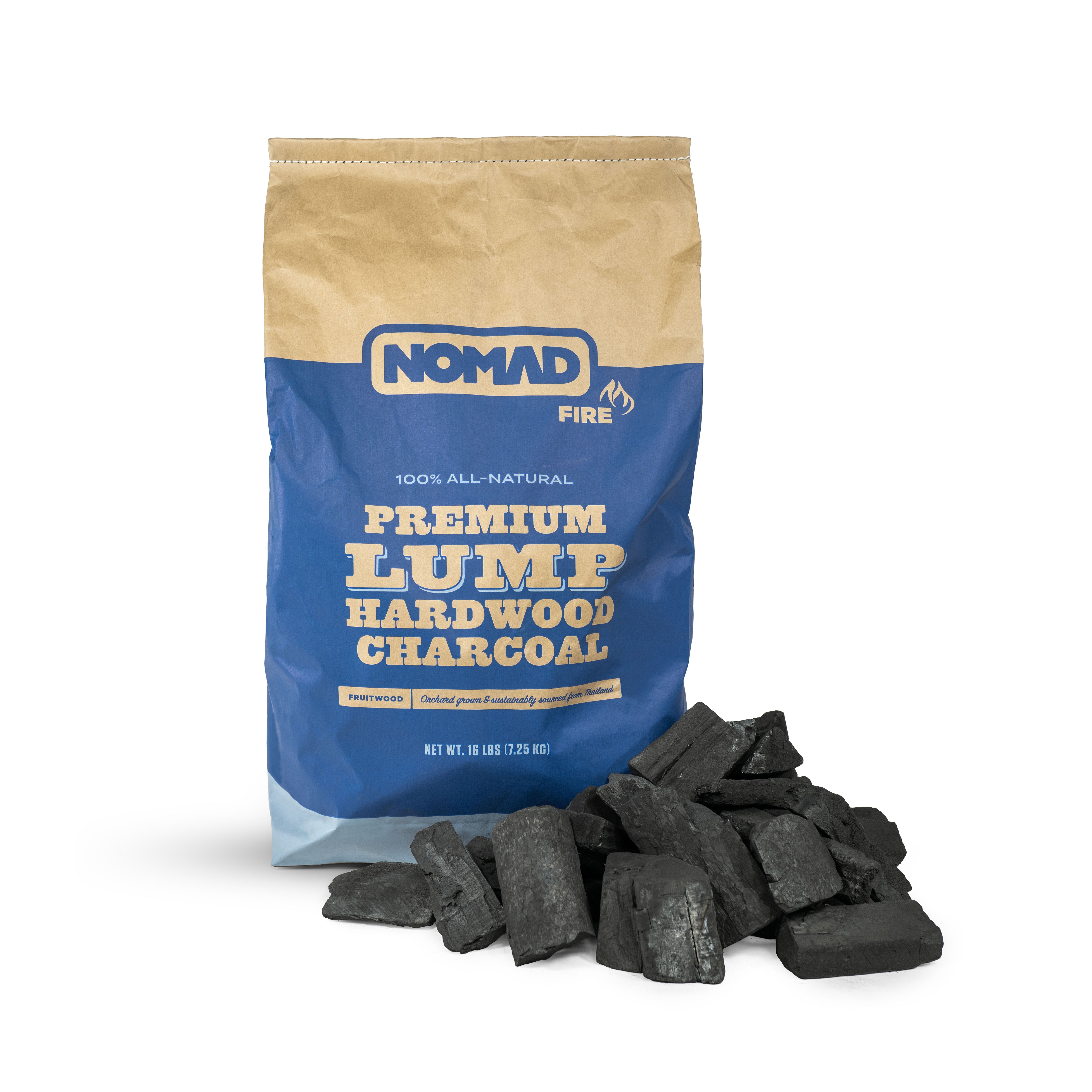 NOMAD Premium Lump Hardwood Charcoal