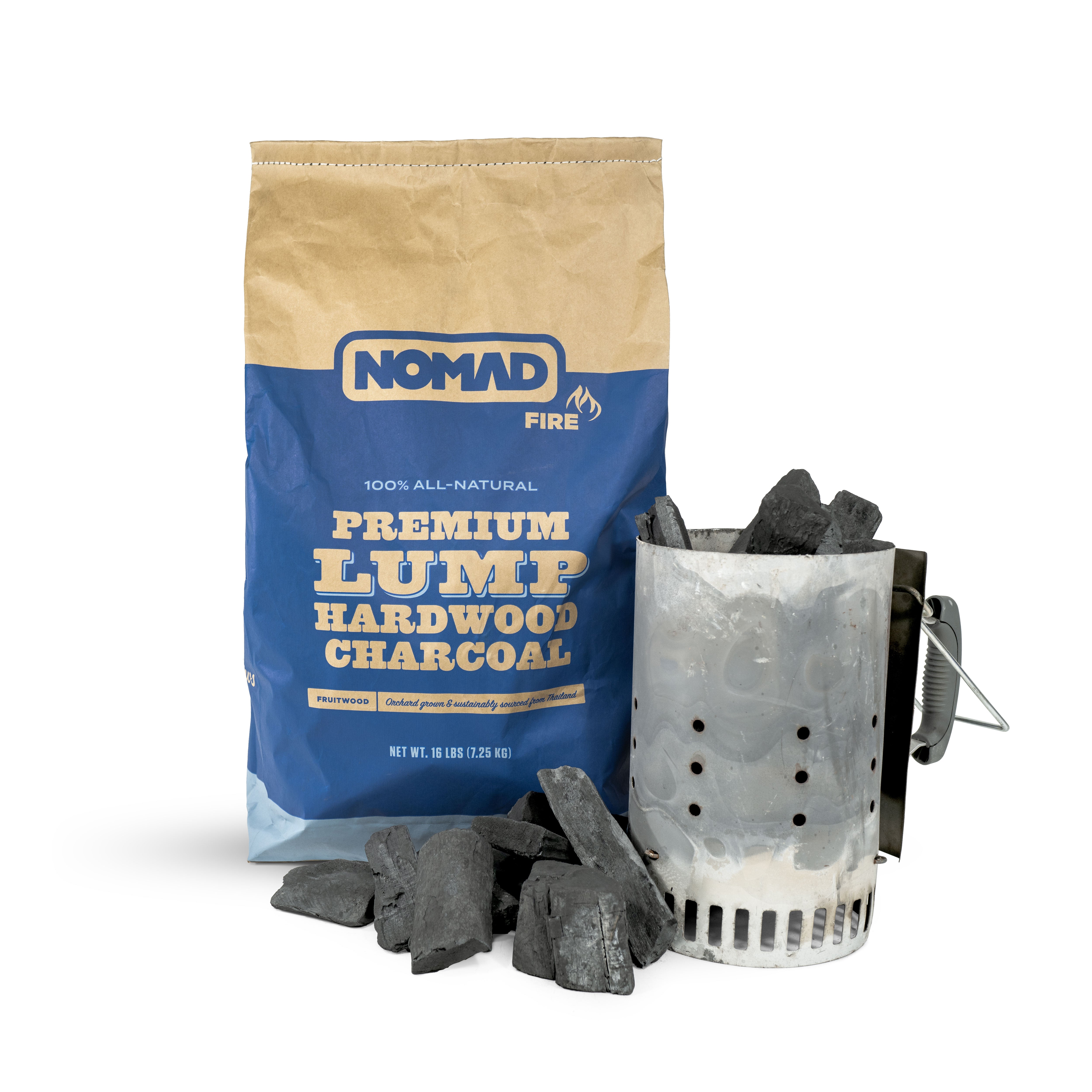 NOMAD Premium Lump Hardwood Charcoal